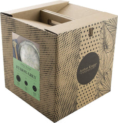 Service de table en porcelaine gris Fusion 67351GA2, 12 pièces