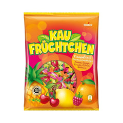 Kaufrüchtchen – 1 x 425G – caramels aux cinq saveurs de fruits Naty Shop 425 grammes