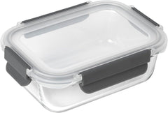 KUHN RIKON 24031 Bocal en verre, verre, transparent Boîtes de conservation alimentaire Naty Shop Single 0,64 L