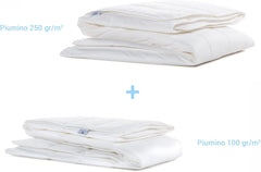 Caleffi 12368 - Couette 4 saisons fibres polyester antiallergiques Couettes et couettes Naty Shop