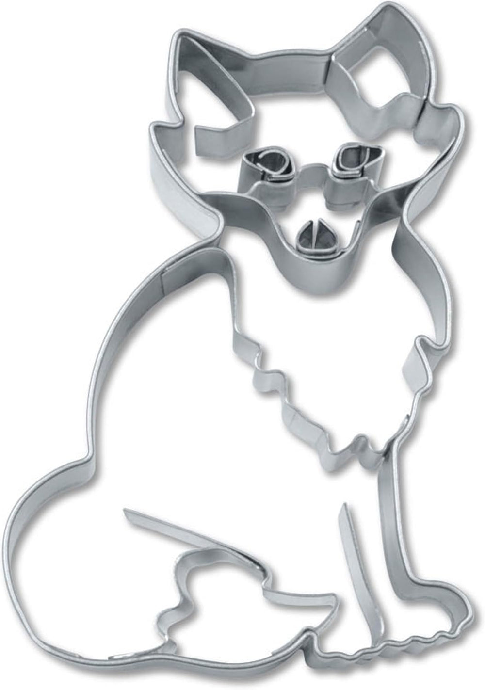 Städter 079038 boîte à biscuits, acier inoxydable, argent, 7 x 4 x 2 cm