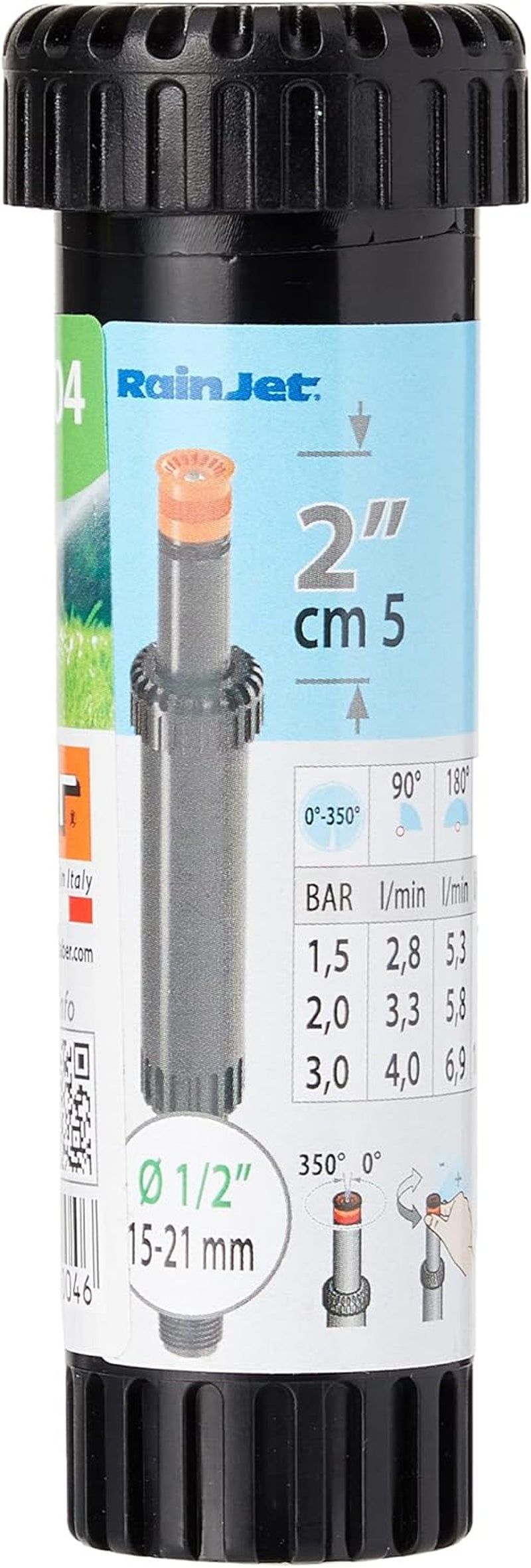 Pliable réglable 0° - 350° haut 5 cm Claber