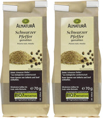 Bio Pfeffer schwarz gemahlen, 70g