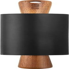 Rouleau à pâtisserie STAUB, Longueur : 45 cm, Largeur de rouleau : 26 cm, Silicone noir sans BPA et bois d'acacia, Manche ergonomique, Noir et marron