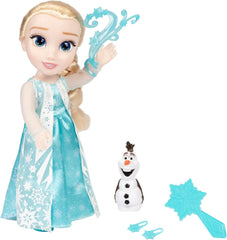 Disney Die Eiskönigin - Frozen - Poupée ELSA chantante 35 cm, chantant "Let It Go", avec accessoires pour plus de plaisir, parfaite pour les filles à partir de 3 ans, 225306, Türkis