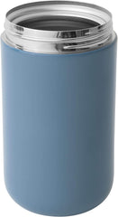 Récipient alimentaire isotherme BergHoff 0,75 l (récipient thermique, garde les aliments + boissons chauds ou froids jusqu'à 6 heures, en acier inoxydable, récipient de conservation de la chaleur, passe au lave-vaisselle) 3950134 Boîtes de conservation alimentaire Naty Shop