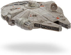 Star Wars Micro Galaxy Squadron SWJ0332 - Faucon Millenium, véhicule officiel 22,5 cm avec lumières, sons et figurines Naty Shop