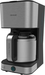 Cafetière goutte à goutte Cecotec Coffee 66 Drop & Thermo, 950 W, 1,2 L, 10 tasses, technologie ExtremeAroma, fonction anti-goutte, indicateur de niveau d'eau, filtre principal réutilisable, protection contre la surchauffe