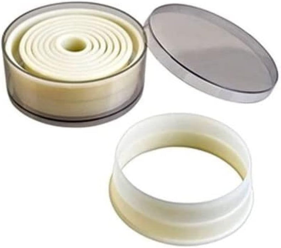 - Ensemble Corta Masas Redondo LISO 9 pièces