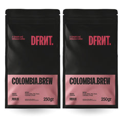 . Colombia Brew 2 x 250 g – Café spécial en Bohnen (85,5 SCA Punkte) – 100 % Arabica de Colombie – Notes florales et fruitées – Idéal pour filtre et infusion froide – Frisch geröstet en Espagne