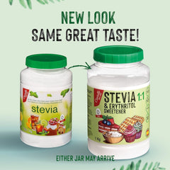 Stevia + Erythritol 1:1 Tissu doux | 1G = 1G Zucker | Ingrédients 100% naturels - 0 calories - 0 indice glycémique - Keto et Paleo - 0 netto-khlenhydrate - Kein GVO - Castello depuis 1907-1 kg d'édulcorants Naty Shop
