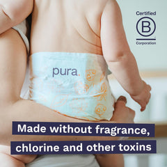 Couches Eco Baby - Taille 3 (4-9 kg), 1 paquet (26 couches), couches ultra douces pour peaux sensibles, coton biologique, protection contre les fuites jusqu'à 12 heures, nouveau guide des tailles