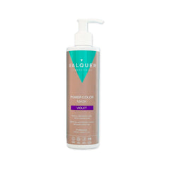 Valquer Power Color Mask formulare vegană și fără silicon Dă culoarea părului 290 ml violet Masca de par Naty Shop Violet 1 bucată (pachet de 1)