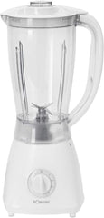 Bomann 378 CB Universalmixer Zum Pürieren, Schlagen, Zerkleinern, Shaken et Mixen, Ice Crush-Funktion, Kraftvoller 500 Watt-Motor, Abnehmbarer Mixbehälter Mit 1.5 Liter, Edelstahlmesser, Weiß, UM 378 CB Kitchen Naty Shop