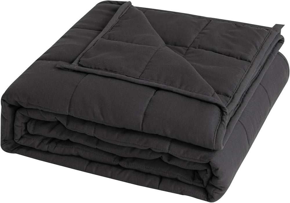 Good Nite Couverture lestée pour adultes Gris Couverture de relaxation pour et pour la détente Couverture lestée Gris 125X150Cm 4Kg Couettes et couettes Naty Shop Gris 125X150Cm, 4Kg