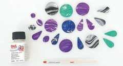 DAS Kit de Laque Fila DAS Smart Gloss 3290 00 Outil de Modelage Laque Brillante et Pinceau, 19,6 x 10 x 3,8 cm