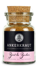 Ankerkraut Zimt & Zucker, 100g en verre de liège