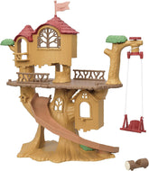 Sylvanian Families 5494 Adventure Tree House - Ensemble de jeu pour maison de poupée Dollhouses Naty Shop Titre par défaut