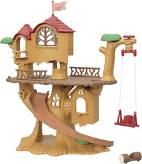 Sylvanian Families 5494 Adventure Tree House - Ensemble de jeu pour maison de poupée Dollhouses Naty Shop Titre par défaut