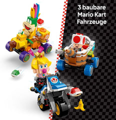 LEGO Super Mario : Mario Kart - Ensemble Baby Peach et Grand Prix, Figurines Nintendo - Toad, Lakitu, Baby Peach et Lemmy, Cadeau pour garçons, filles et joueurs de 8 ans et plus, Adventure Toy 72036 Jeux de construction Beuche den LEGO-Store