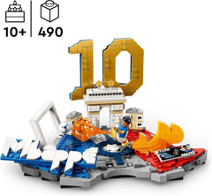 LEGO Editions Kylian Mbappé – Fußball-Highlights Spielzeug - 3D Modellbau mit Minifigur zum Sammeln - Kinderzimmer Deko - Geschenk für Jungen, Mädchen ab 10 Jahren und Erwachsene Sportfans - 43013