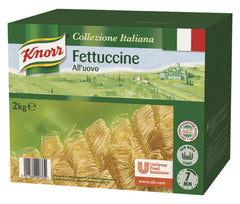 Knorr Fettuccine Pasta with Egg - Nouilles à ruban étroit - Grand paquet de nouilles, 2000 g