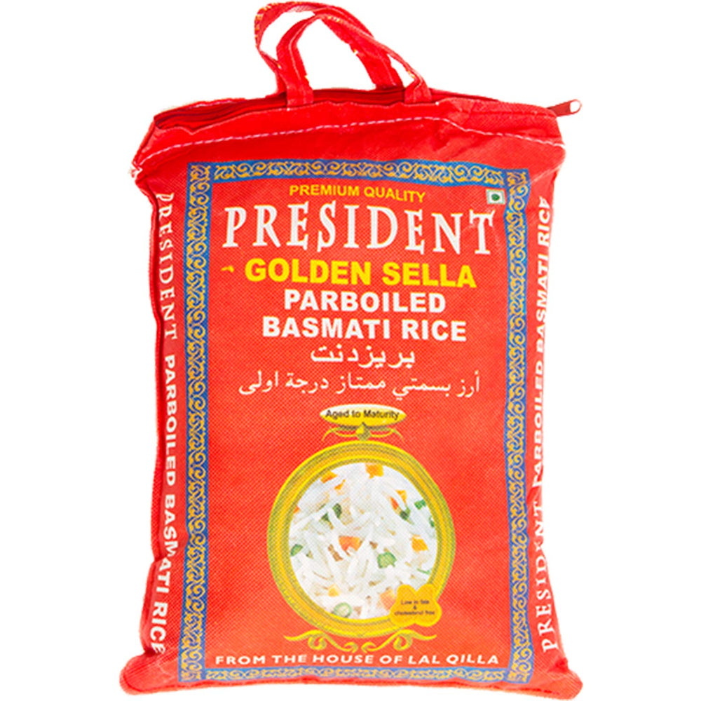Président - Riz Basmati Golden Sella, (1 X 10 KG)