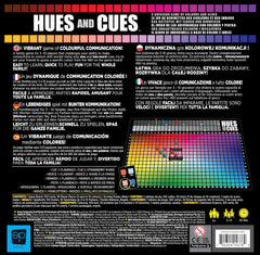The OP | Joc de societate multilingv Hues and Cues în germană pentru întreaga familie | Joc de petrecere pentru 3-10 jucători | Joc animat de ghicit culorile | Conectează indicii din 480 de pătrate colorate