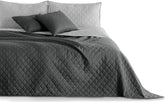 Couvre-lit DecoKing 200 X 220 Cm Graphite Anthracite Gris Argenté Couvre-lit double face facile d'entretien Axel Lits et Couvertures Besuche den DecoKing-Store Axel Graphite Argent 200 X 220 Cm