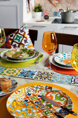 Excelsa Lisbona Tellerservice, 18 pièces, Porzellan et Keramik, plus grande couleur