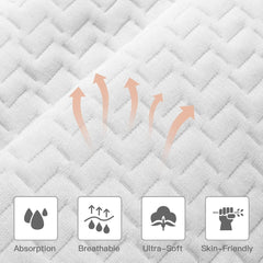 Oreiller Bedstory, Oreiller de Couchage, 2 Pièces, Hypoallergénique, Oreiller Anti-Poussière, Duvet, Qualité Alternative, Oreiller de Lit pour Dormeurs Dos, Ventre et Latéraux, Taille Standard, Lavable, 42 X 70 Cm Naty Shop Oreillers Standard