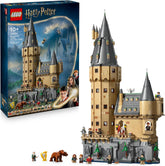 LEGO Harry Potter Schloss Hogwarts: Der Hauptturm - Spielzeug mit fliegendem Schlüssel, Zauberschachzimmer, 12 Minifiguren - Geschenk für Jungen, Mädchen & Erwachsene Fans ab 10 Jahren - 76454