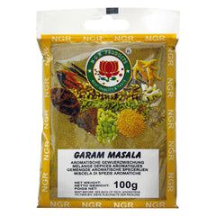 Garam Masala, Gewürzmischung zum Würzen von Gerichten, végétalien, halal, sans gluten (1 x 100 g)