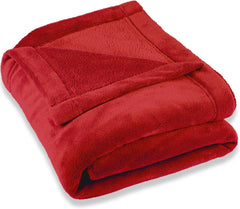 Couverture moelleuse Celinatex XXL 220 X 240 Cm couverture de canapé rouge couverture chaude et douce en microfibre polaire Oeko-Tex Montréal Lits et couvertures Besuche den CelinaTex-Store Rouge 220 X 240 Cm