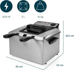 Friteuse Princess, différentes tailles Électroménager Naty Shop