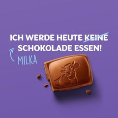 Praliné Milka Félicitations – Chocolat au lait alpin fourré finement crème de lait – 10 x 110g