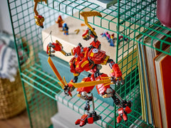 LEGO NINJAGO Kai's Ninja Climbing Mech, jouet Ninja avec figurine à construire et 4 mini figurines, ensemble d'aventure pour enfants, cadeau d'anniversaire pour garçons et filles de 9 ans 71812 Ensembles de construction Beuche den LEGO-Store
