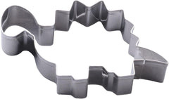 Zenker Lot de 4 emporte-pièces en forme de dinosaure en acier inoxydable – Parfait pour les séances de pâtisserie créatives avec les enfants, passe au lave-vaisselle, design dinosaure moderne, argent