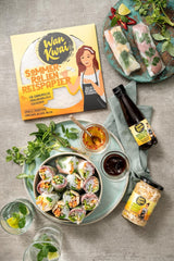 Hârtie de orez Wan Kwai Summer Roll 200g – Necesită înmuiere ușoară, perfectă pentru rulouri crocante de primăvară, rulouri proaspete de vară sau găluște la abur