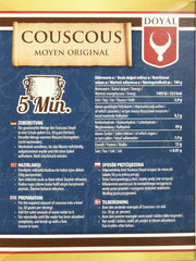 Cuscus – Cuscus ușor și pufos, cu o aromă ușor de nucă – O specialitate tipică nord-africană – 1 x 500 g