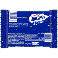 Mini pachet vrac de ciocolată, mini batoane de ciocolată cu cremă de nuga și caramel, 227g, idee de cadou de ciocolată, pachet mare de ciocolată