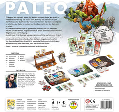 Hans im Glück, Paleo, joc de bază, Kennerspiel des Jahres 2021 (Jocul expert al anului 2021), joc de masă, 2-4 jucători, cu vârsta peste 10 ani, 45-60 minute, germană