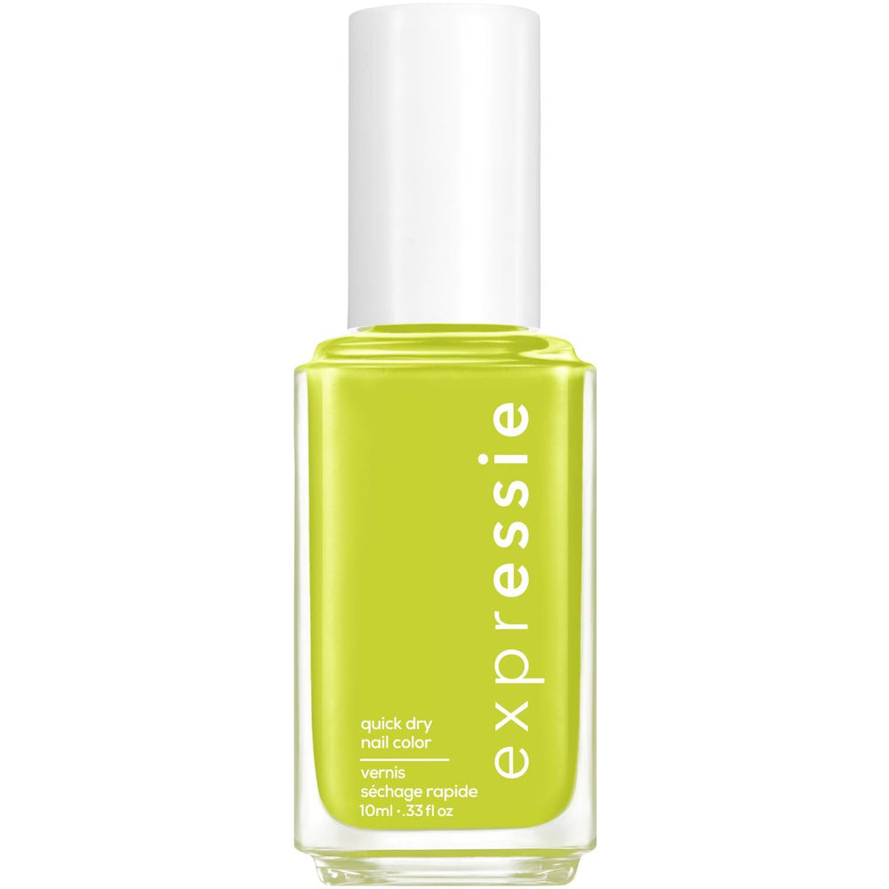 Vernis à ongles Essie à séchage rapide « expression », formule végétalienne sans ingrédients d'origine animale, n° 1. 565 moment du personnage principal, vert, 1 x 10 ml