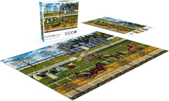 Buffalo Games - Charles Wysocki - Dames de pétanque de Marthas Vineyard - puzzle 1000 pièces Puzzle Naty Shop