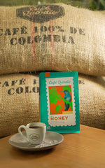 Café de spécialité Café Quindio - Grains de café 100% Arabica, Colombie - aux notes naturelles de miel léger (250g) - idéal pour les machines à café filtre ou porte-filtre