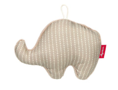 Elefant de prindere SIGIKID, jucărie pentru copii RedStars, cu zornăitor: prinde, descoperă, joacă, pentru copii de la naștere, nr. articol 42951, bej-gri 13 cm Jucarii Bebe Naty Shop Titlu implicit