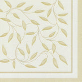 Papstar, 50 șervețele "ROYAL Collection" 1/4-fold 40 Cm X 40 Cm șampanie "New Mediterranean", #11651