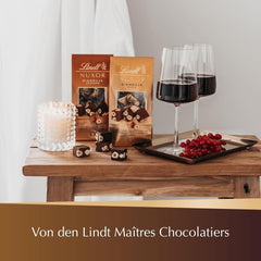 Lindt NUXOR chocolat blanc crémeux aux noisettes entières torréfiées, 103 grammes Naty Shop