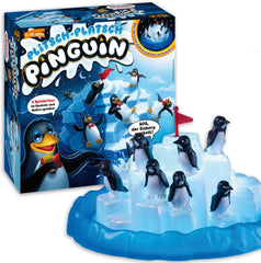 Ravensburger 21325 - Plitsch Platsch Penguin - distracție excelentă cu factor de dexteritate pentru copii și adulți - clasic pentru 1 până la 5 jucători cu vârsta de 4 ani și peste - cadouri de ziua de naștere
