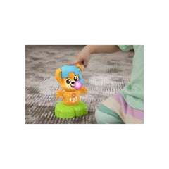 Jouet compteur renard Fisher-Price Sync Squad, jouet pour bébés et tout-petits avec musique et lumières interactives, dès 9 mois, version française, HYK94 Jucarii Bebe Naty Shop